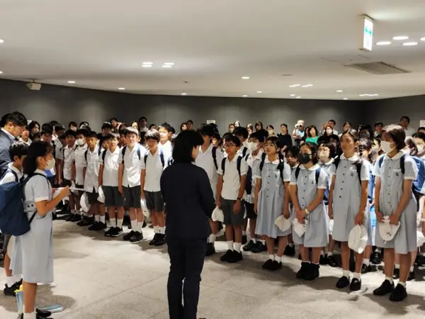 6年生広島平和学習 出発式