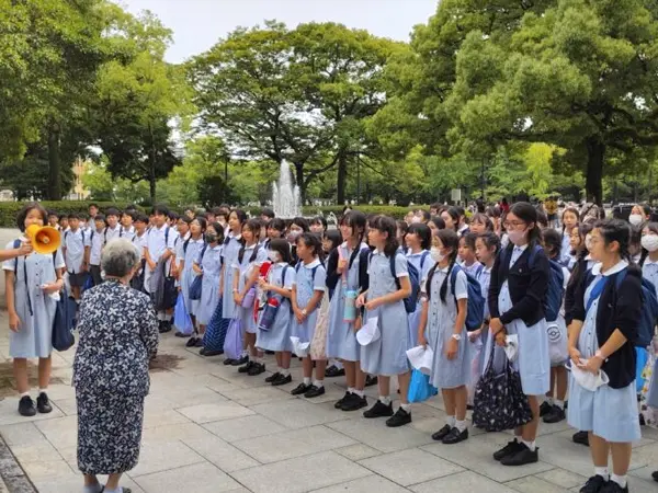 6年生広島平和学習 相生到着