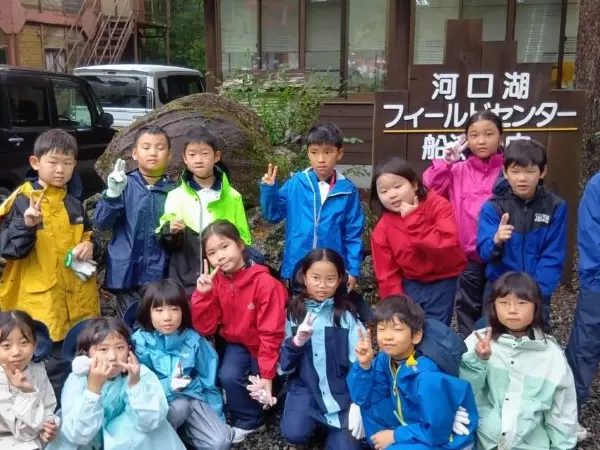 ３年生　富士林間学校　２日目昼