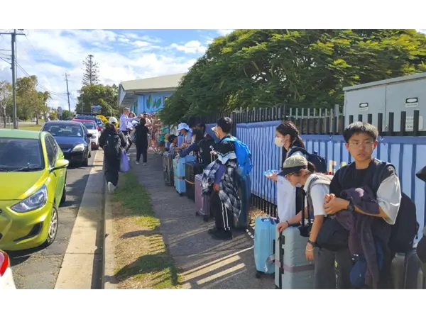 【オーストラリアホームステイ】学校到着　3月21日
