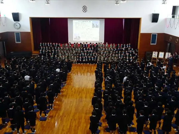 1年生を迎える会 