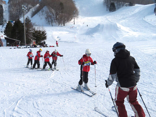 雪の学校 スキーレッスン1日目②