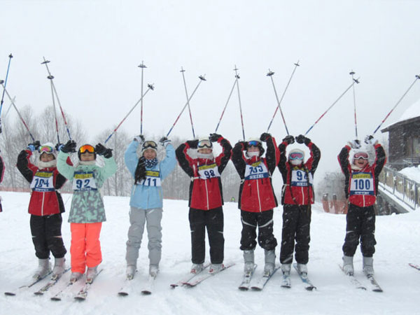 雪の学校 スキーレッスン2日目②