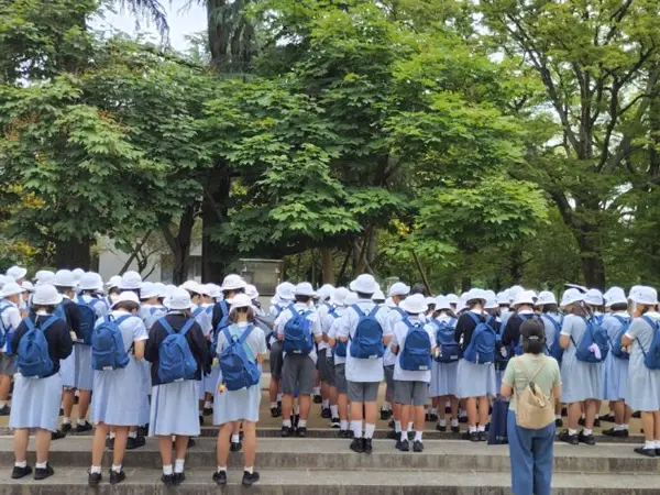 6年生広島平和学習 あおぎり集会