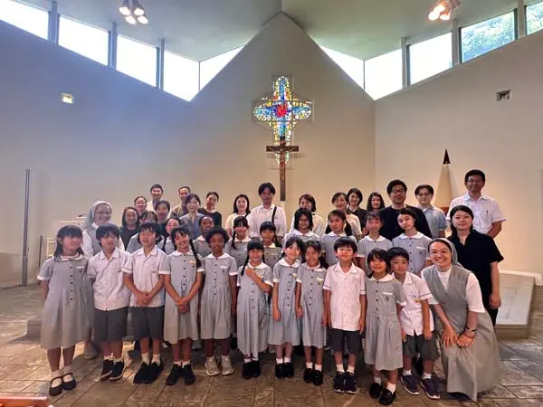 サレジアン国際学園目黒星美小学校との合同巡礼に出かけました