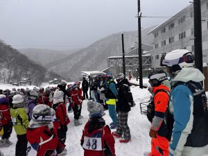 雪の学校　スキーレッスンが終了しました