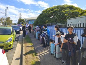 【オーストラリアホームステイ】学校到着　3月21日