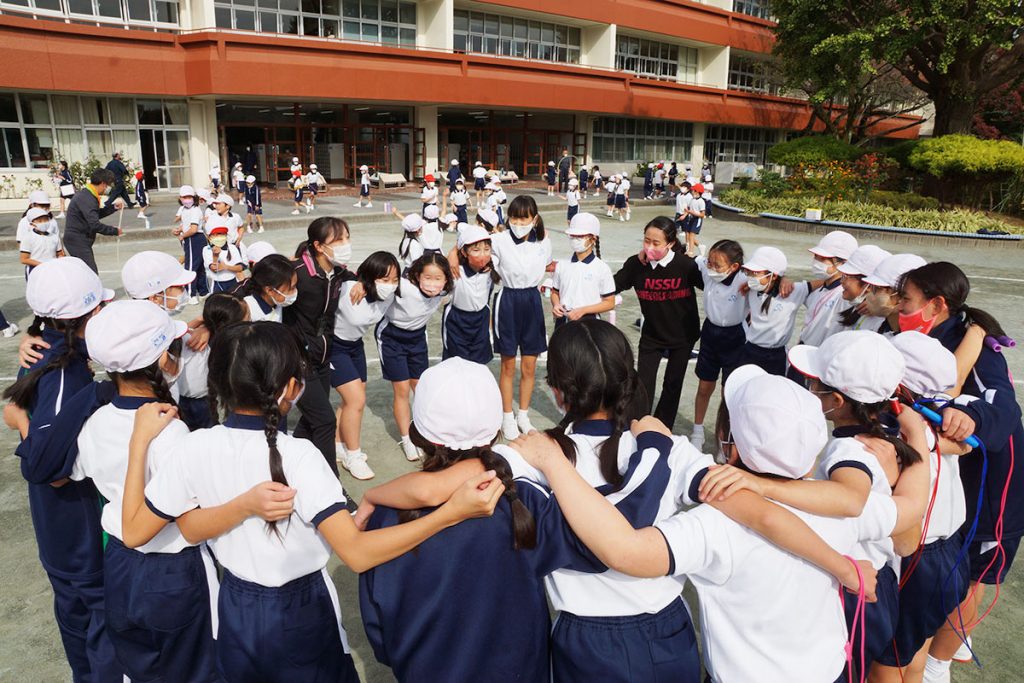 児童なわとび集会