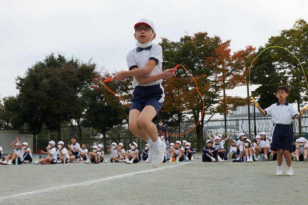 児童なわとび集会