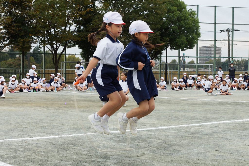 児童なわとび集会