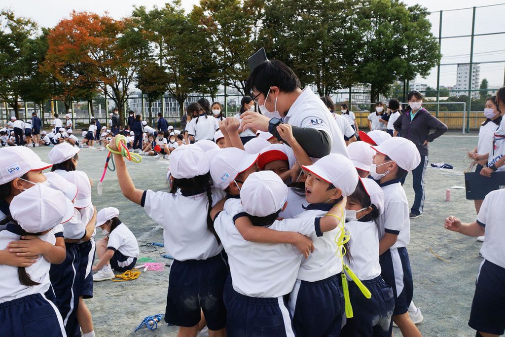 児童なわとび集会