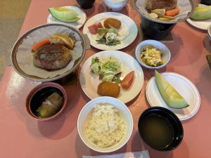 4年生高原学校　夕食