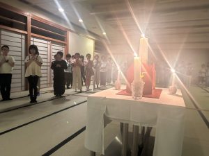 4年生高原学校　祈りの集い