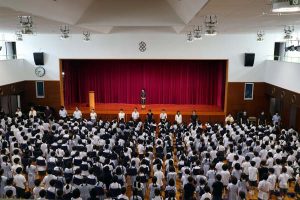 1学期 終業式とみ言葉の祭儀を行いました