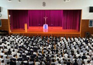 2学期 始業式・み言葉の祭儀を行いました